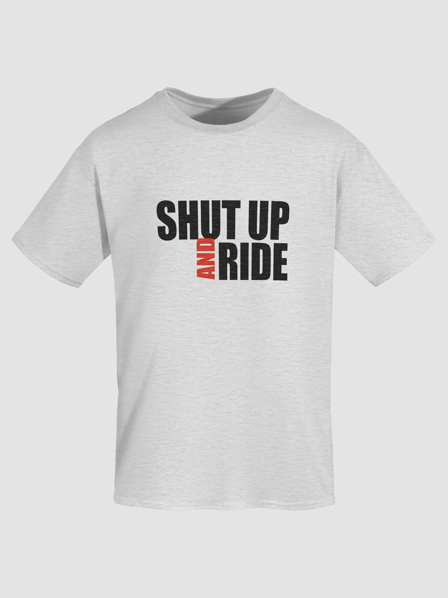 Shut Up and Ride Tee - Any Brand (Light) product image (5)