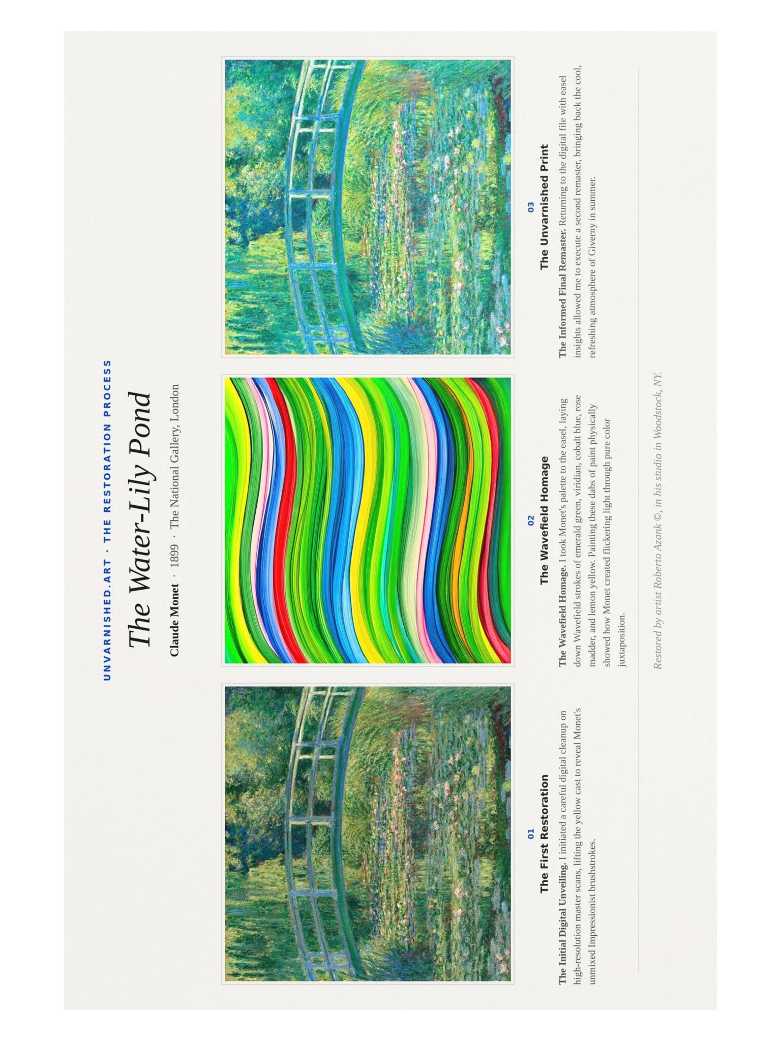 The Water-Lily Pond — Process Poster product image (1)