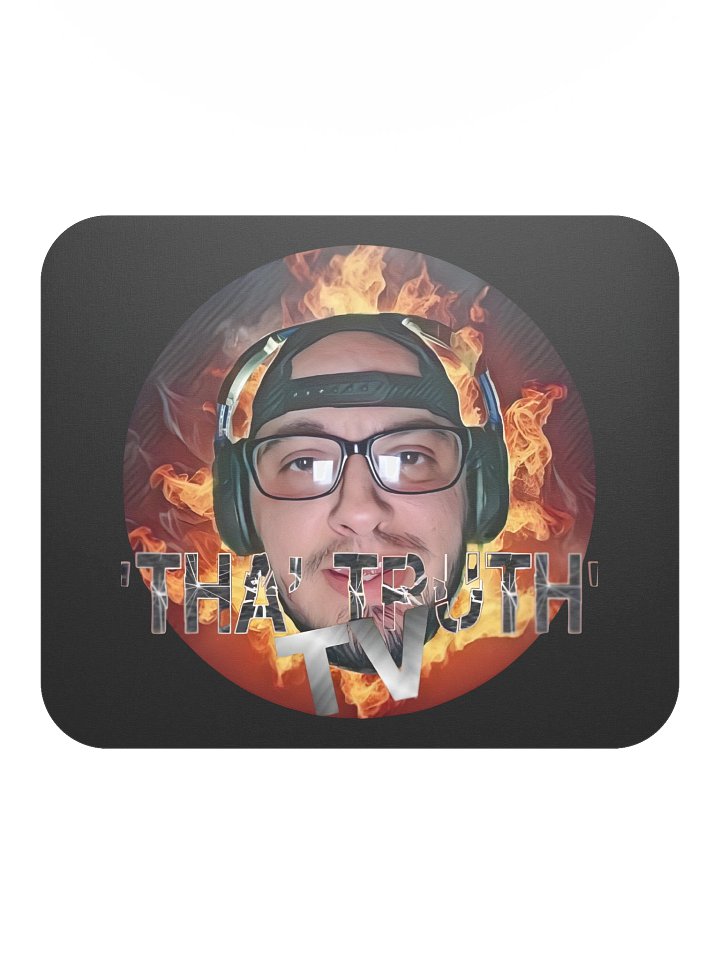 "THA' TRUTH' TV - CUSTOM LOGO MOUSE PAD product image (2)