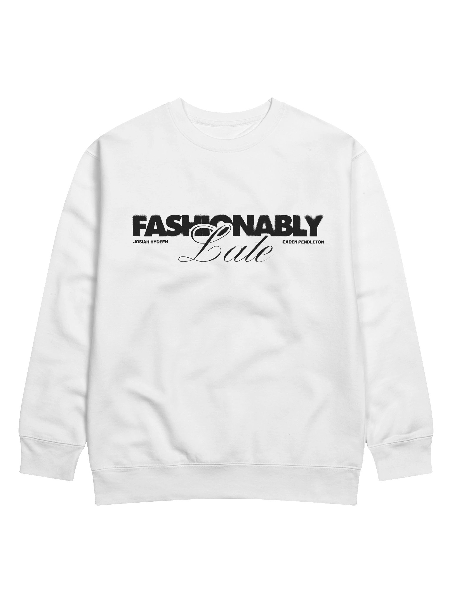 White Logo Crewneck product image (1)