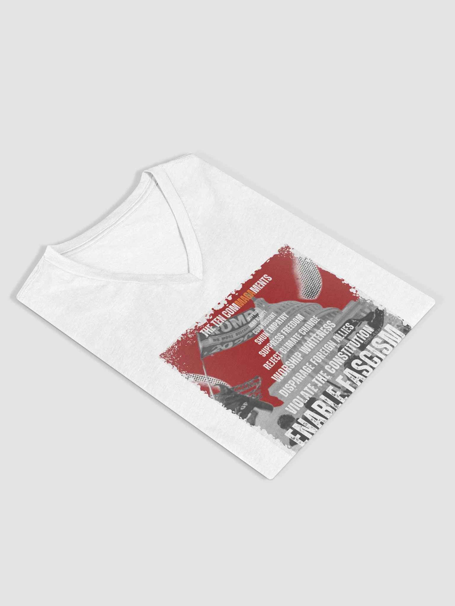 Ten ComMAGAments Women's V-Neck | L I G H T product image (9)