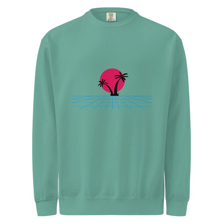 Retro Sunset Silhouette Sweatshirt product image (1)