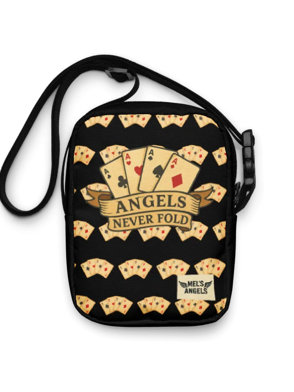 Angels Never Fold Shoulder Bag – Crossbody Utility Bag product image (5)