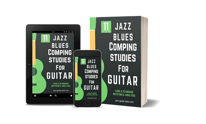 Jazz Blues Chord Studies for Guitar (PDF + Audio) product image (2)