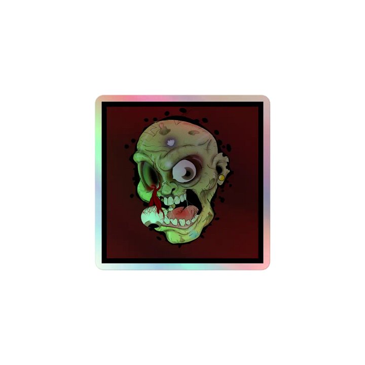 Ghoulish Graveyard Holographic Sticker Set product image (1)