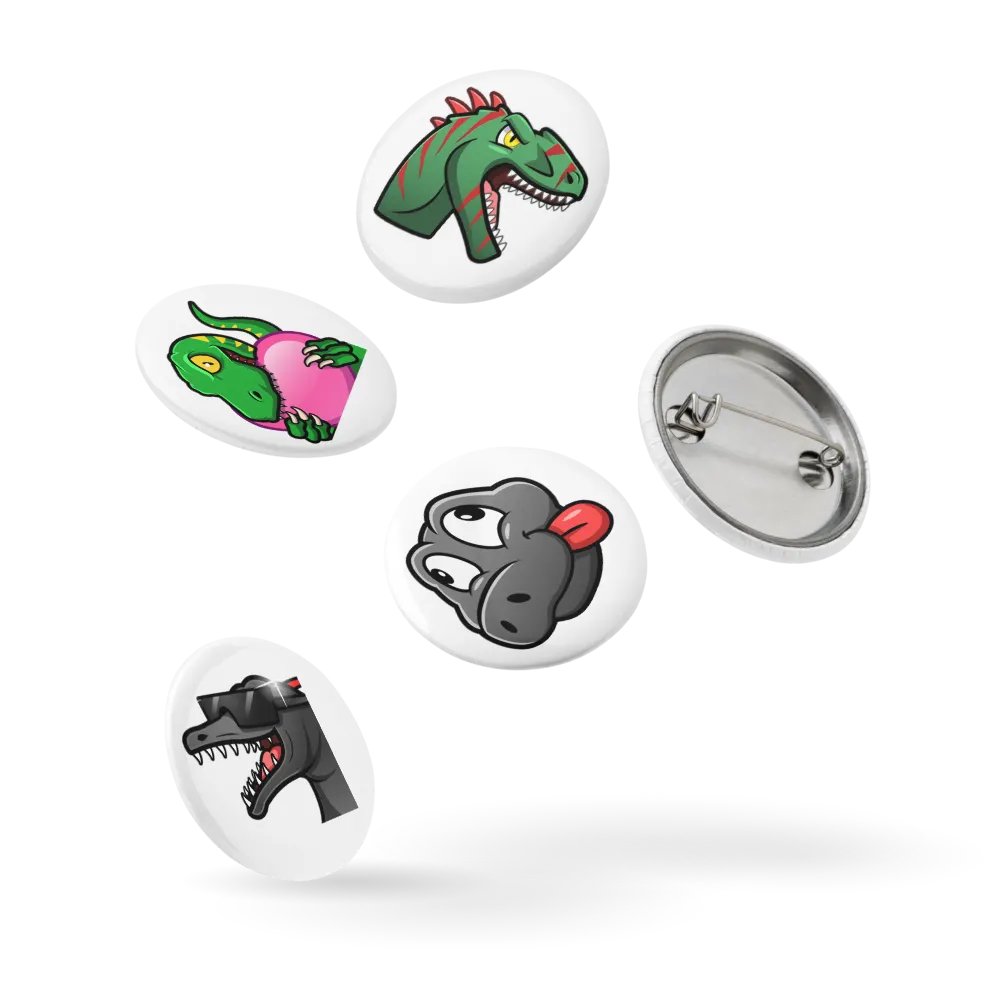 Dino-mite Dinosaur Pin Set #2 product image (14)