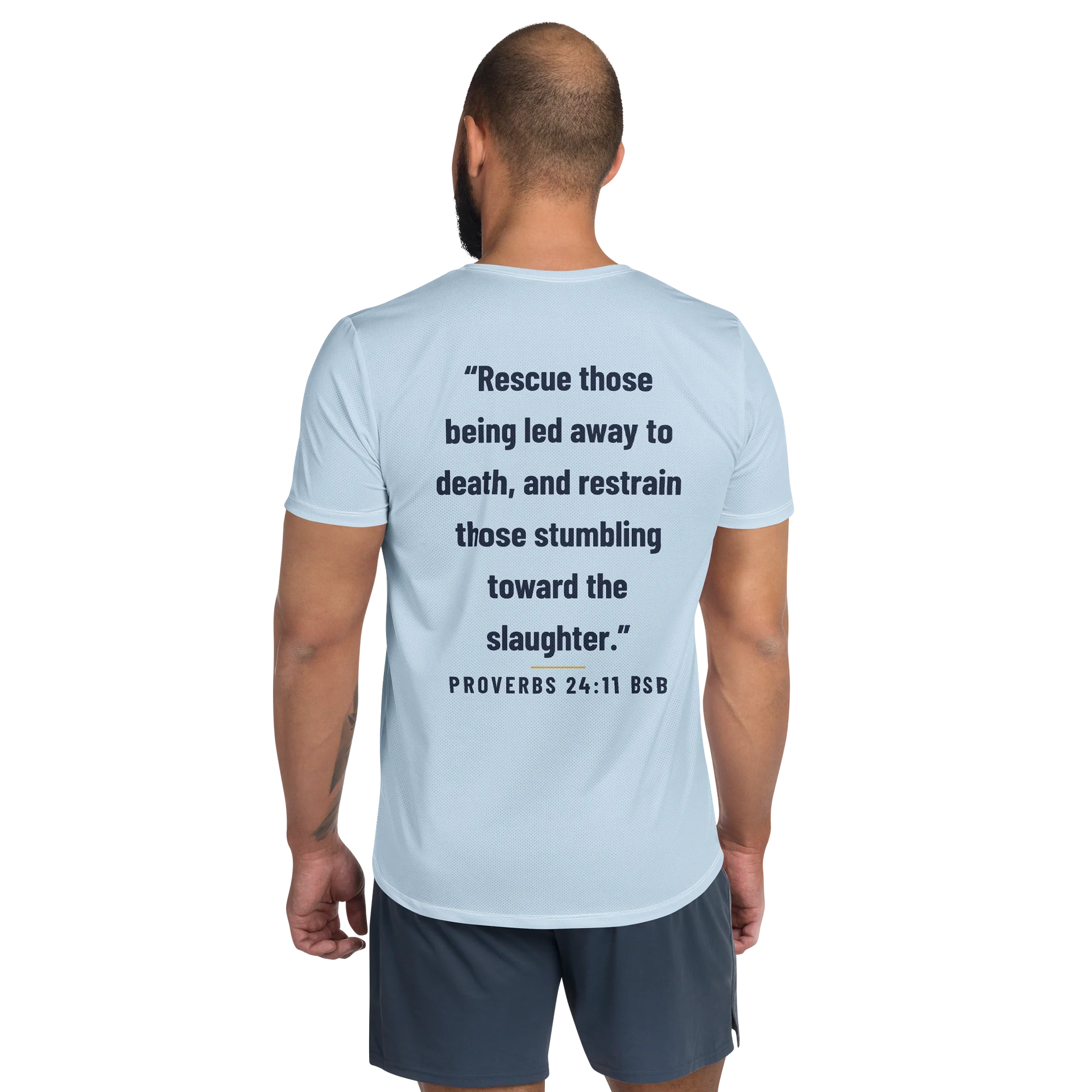Rescue the Perishing Athletic Tee product image (2)
