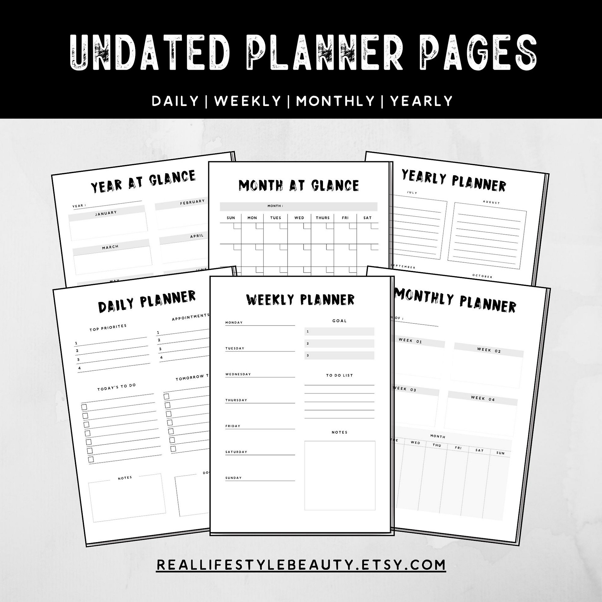 REAL LIFE PLANNER product image (2)