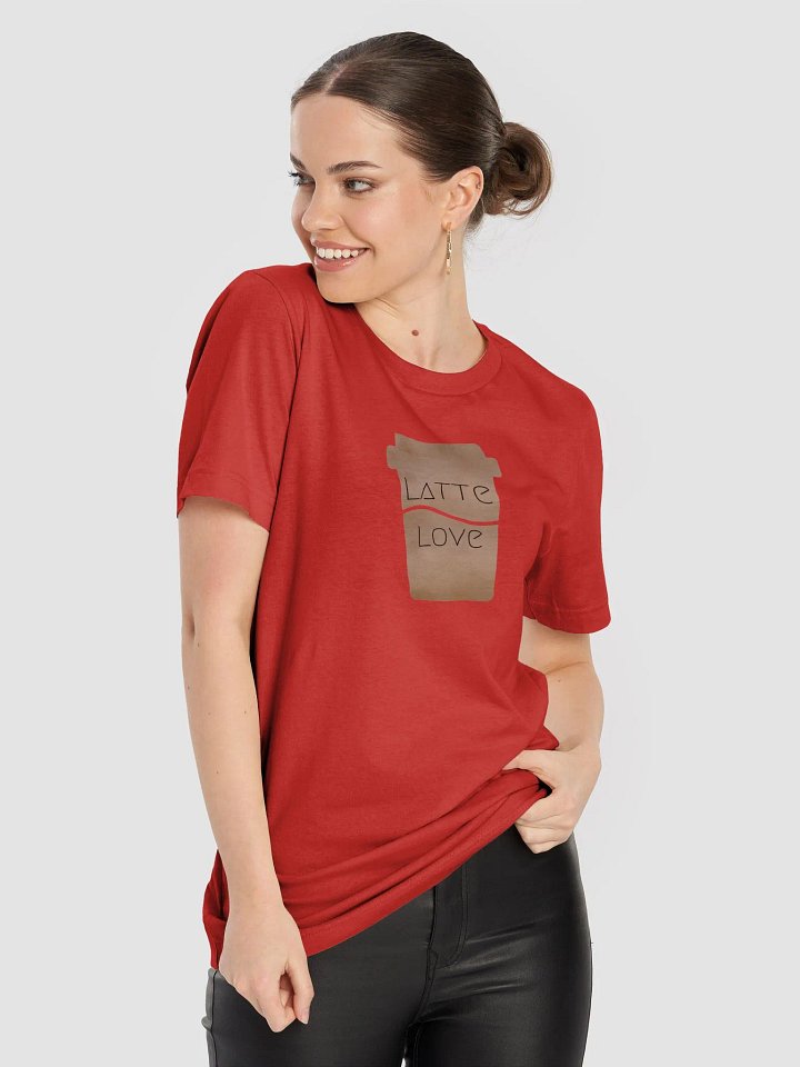 Latte Love Stylized T-Shirt product image (1)