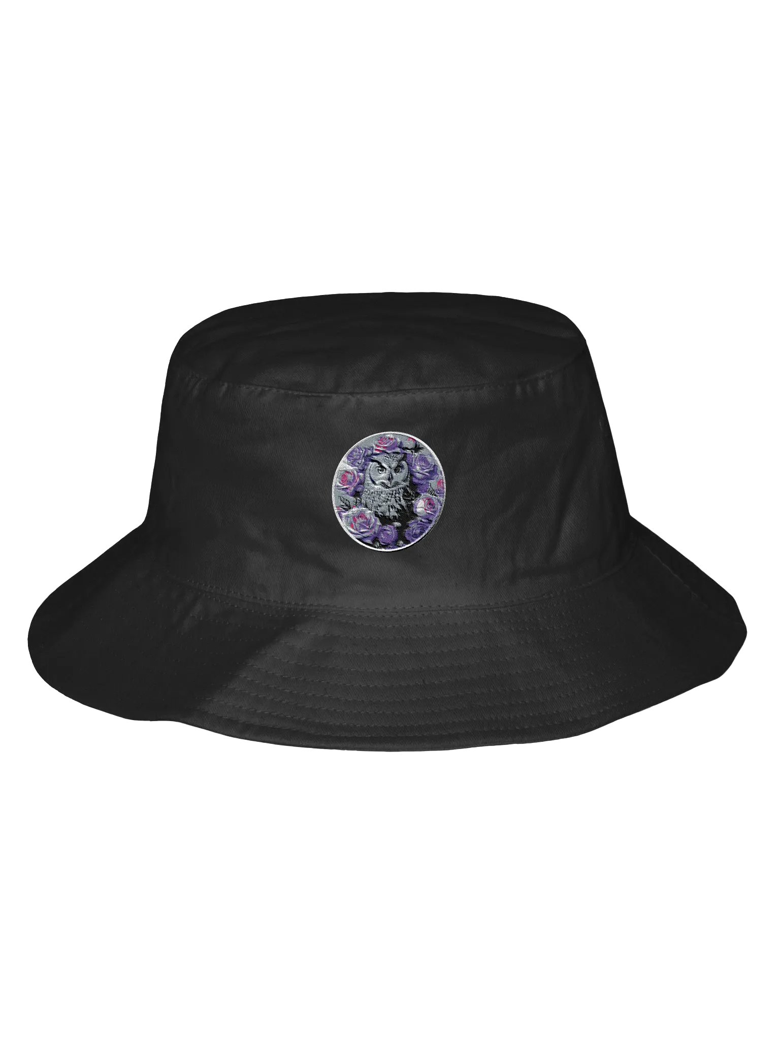 Owl and Roses Flexfit Bucket Hat product image (4)