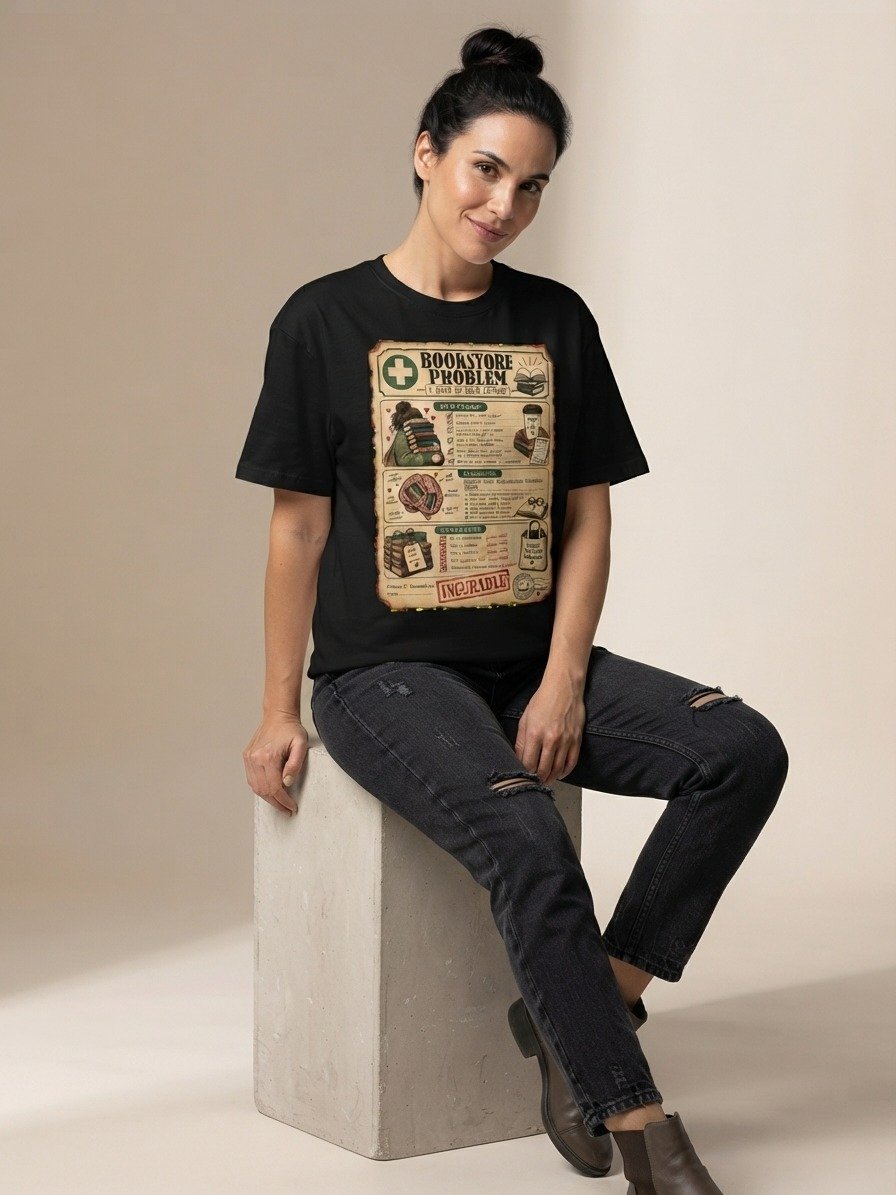 Chronic Book Acquisition Disorder Reader Tee product image (1)
