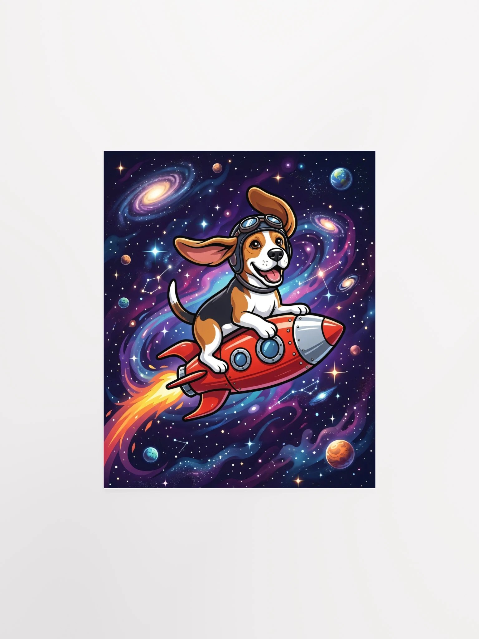 Rocket Beagle Poster product image (25)