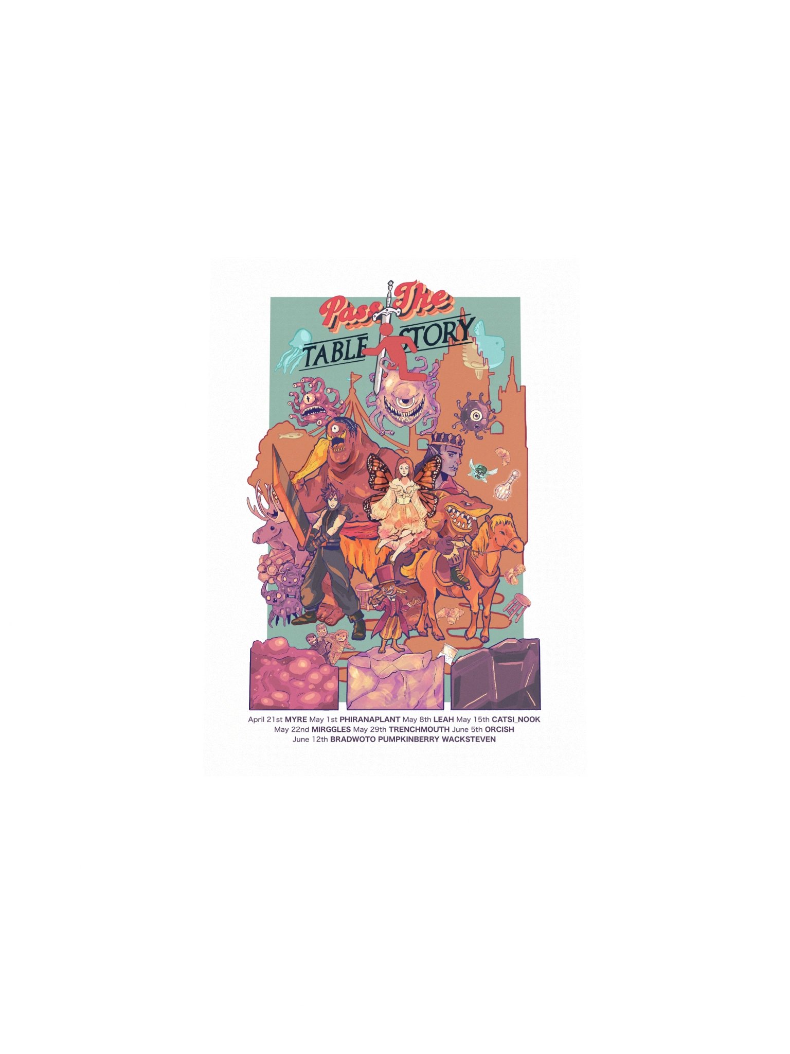 Pass the Tablestory Poster product image (20)