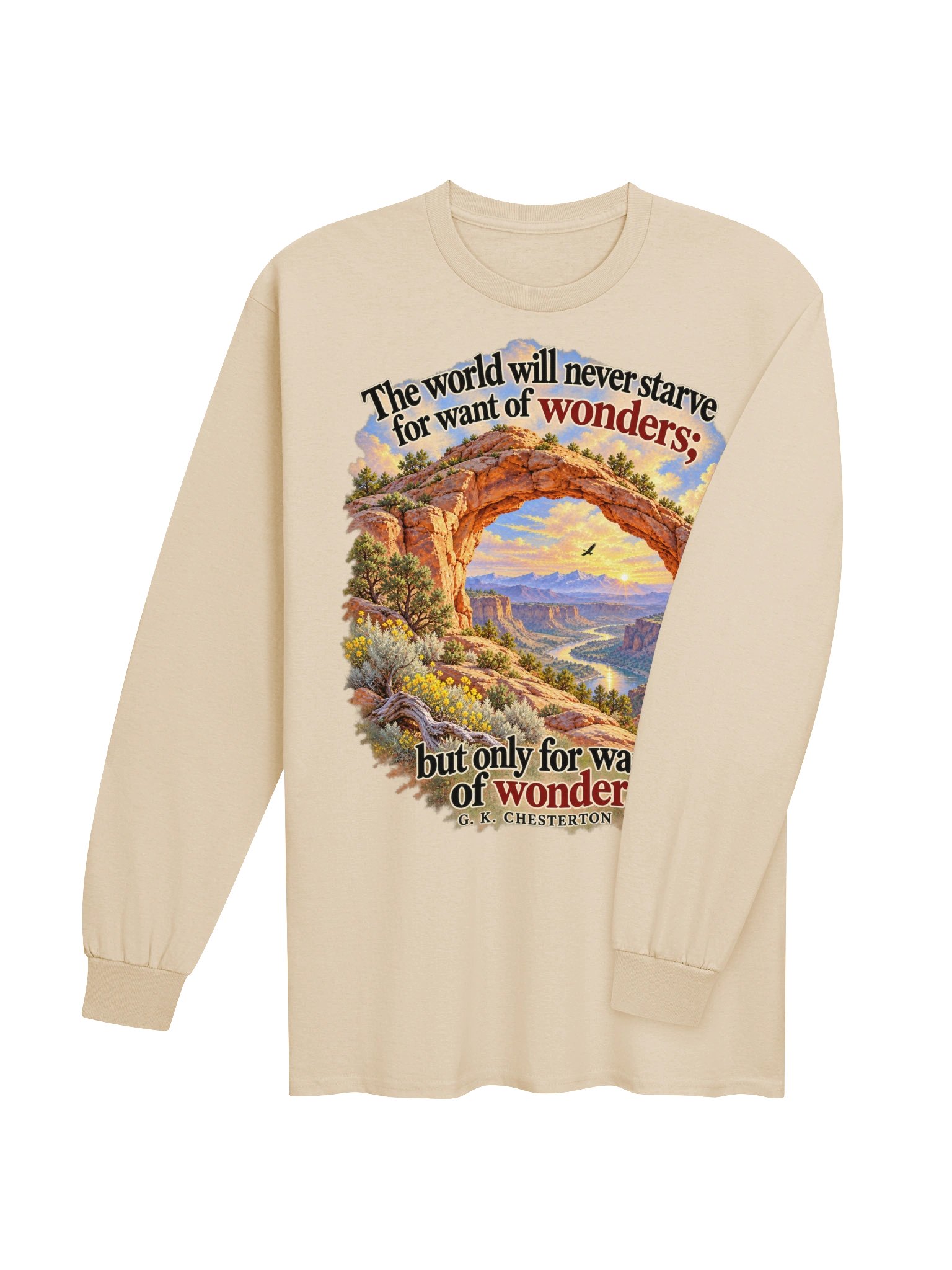 Want of Wonders Long-sleeve T-shirt product image (36)