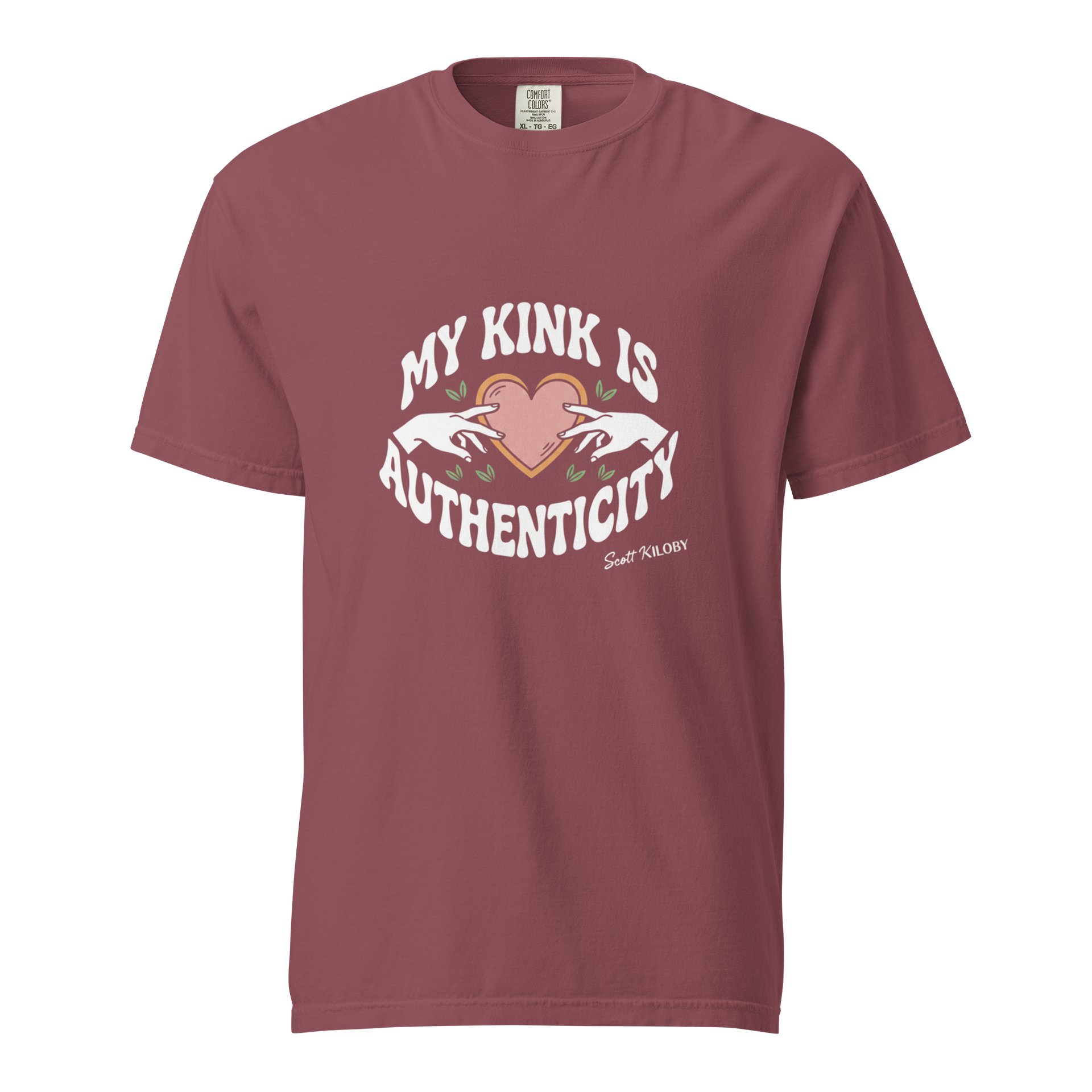 “My Kink Is Authenticity” Brick T-Shirt product image (1)