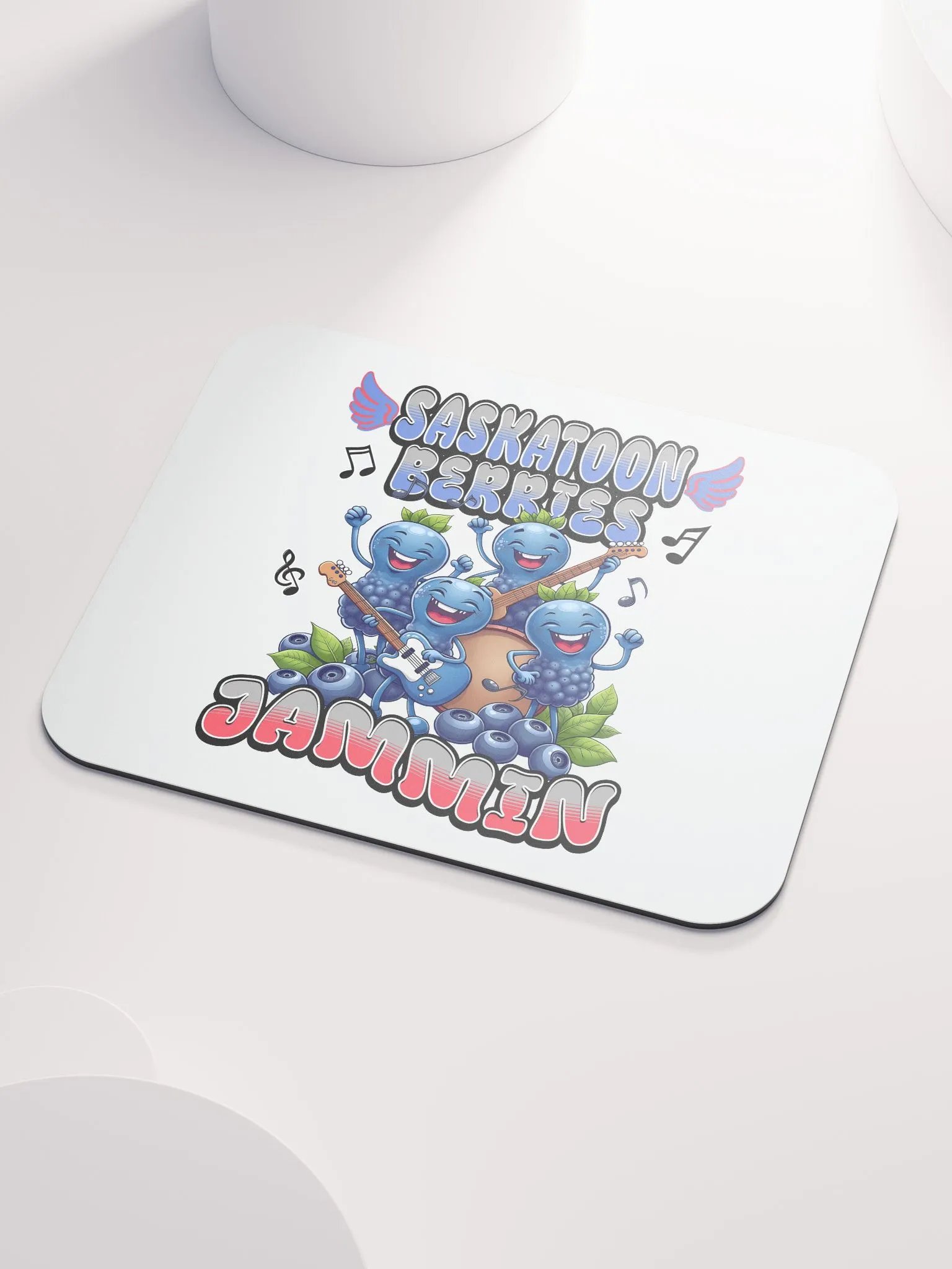 Saskatoon Berries Jammin Mouse Pad product image (3)