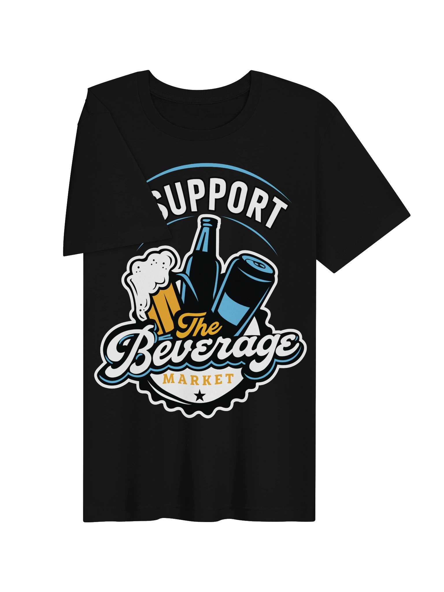 Single Side Unisex Support Shirt - Blue Accents product image (32)