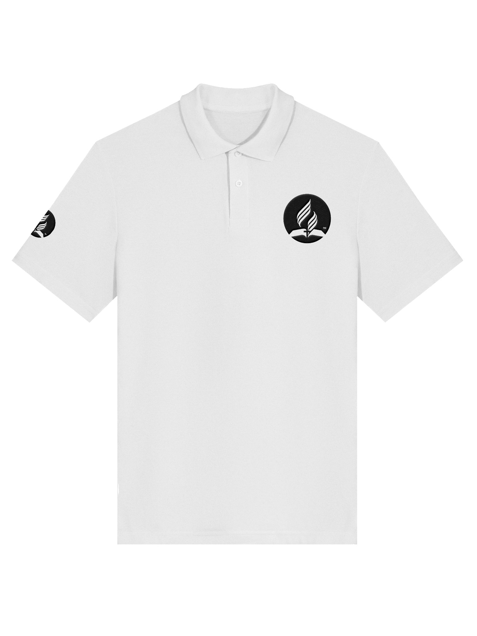 Unisex SDA Pique Polo Shirt -- Light Colors product image (6)
