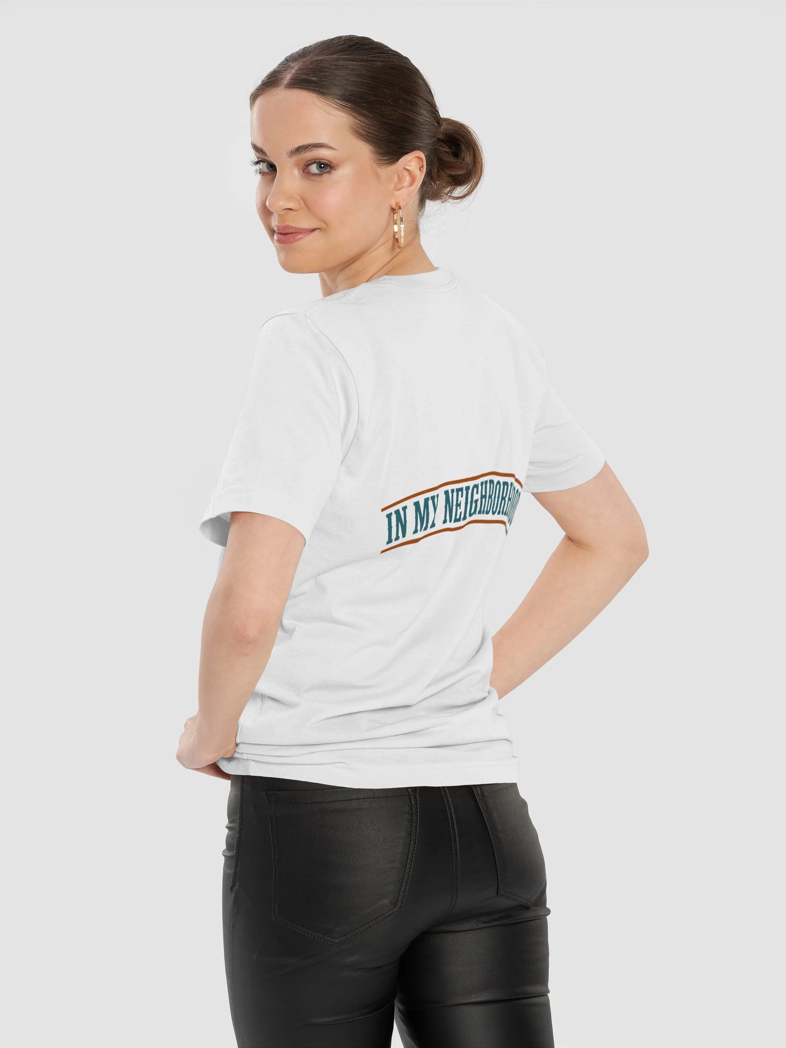 ZeekFamily Black & Proud In My Neighborhood T-Shirt product image (45)