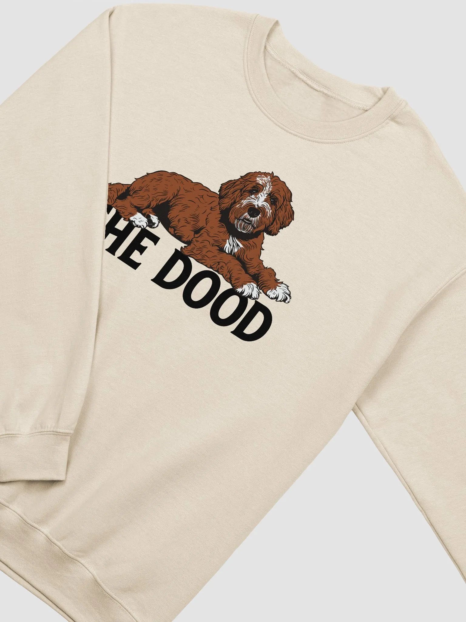 The Dood Sweatshirt of a Labradoodle | Funny Shirt for Golden Doodle, Labradoodle, and Bernedoodle Owners product image (4)
