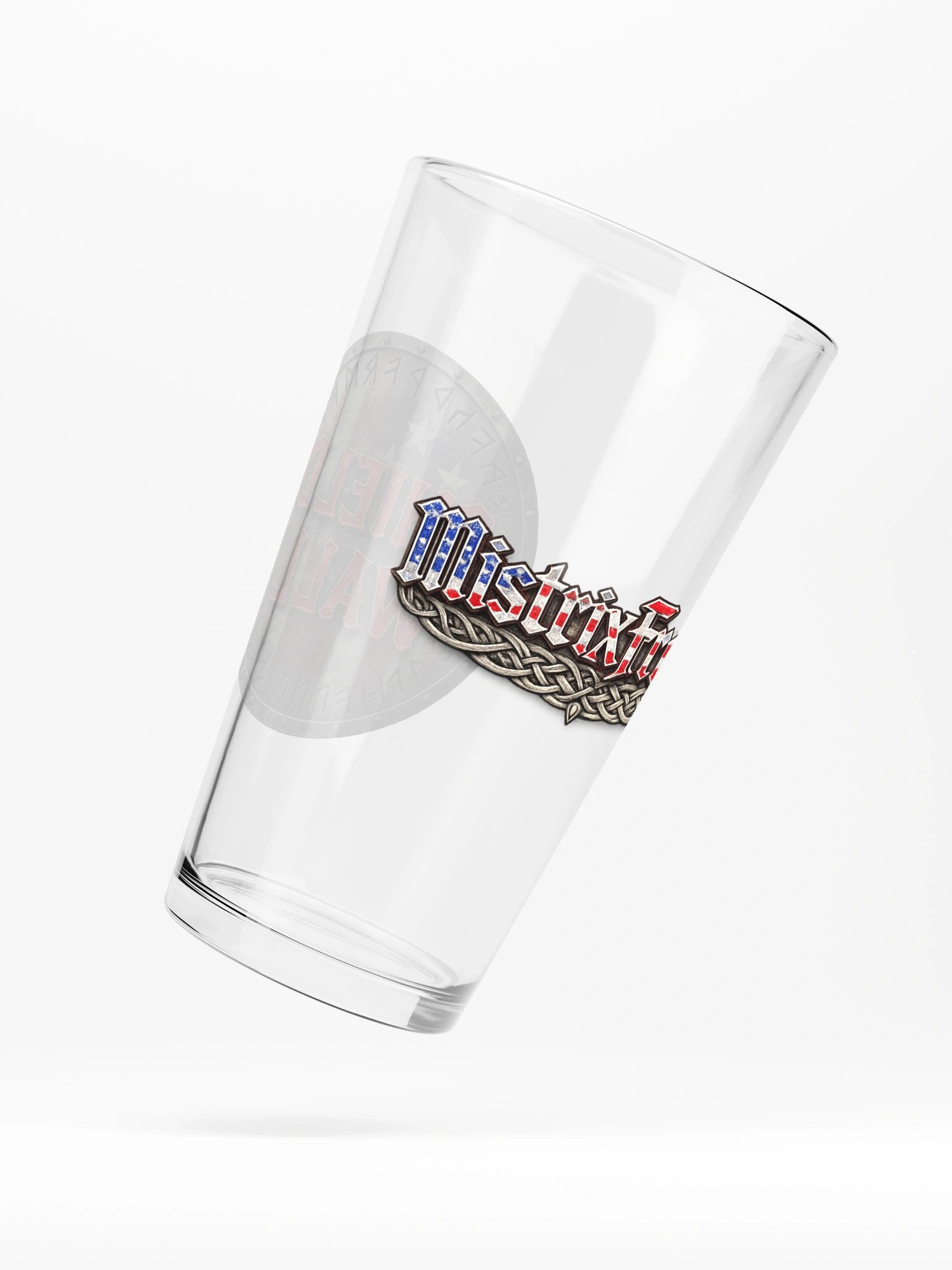 MistrixFreyja Shield Wall Pint Glass product image (4)