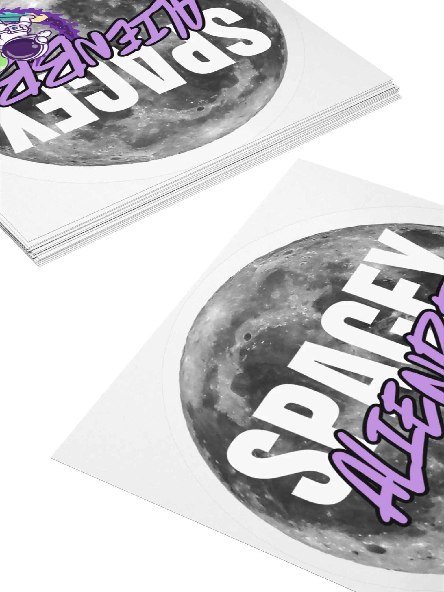 Surfin' Spacey Stickie product image (4)