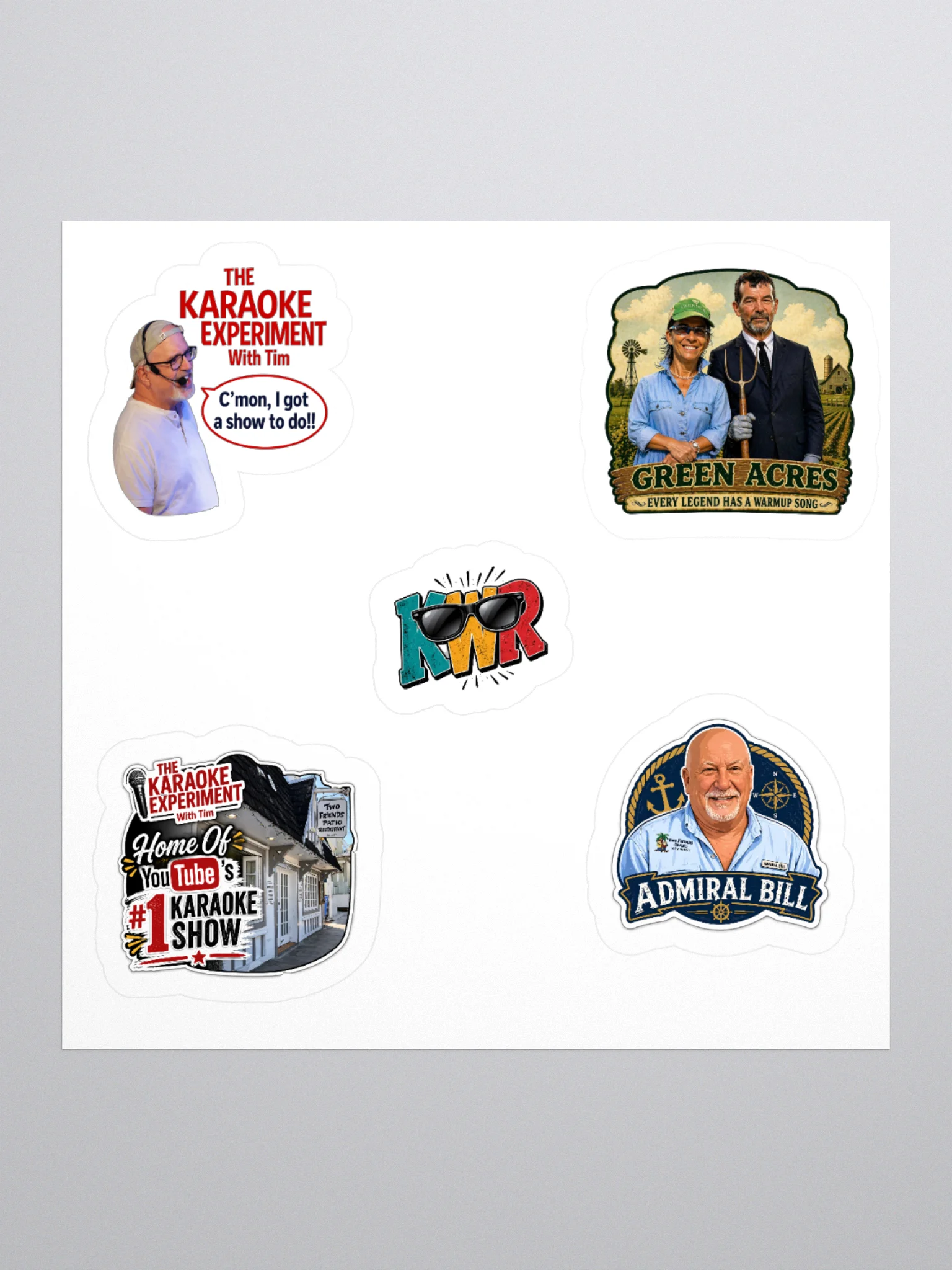 Character Vinyl Sticker Pack 1 product image (2)
