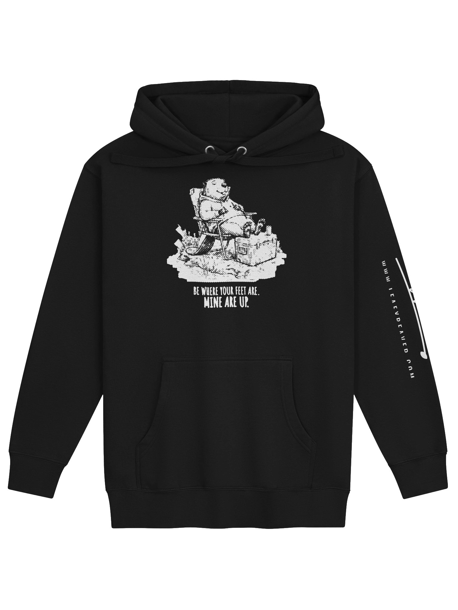 Feet Up Hoodie – Funny Be Where Your Feet Are Hoodie product image (1)
