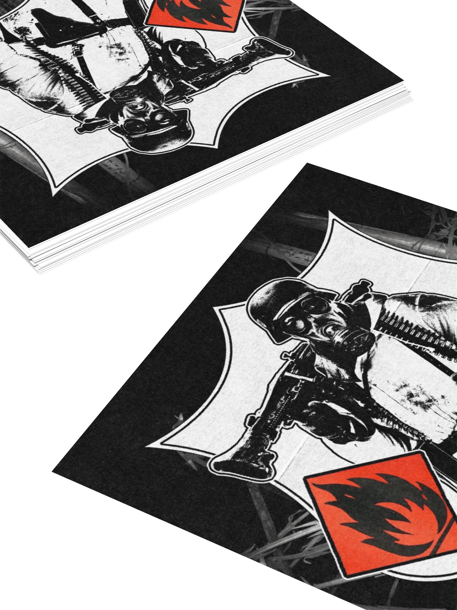 "NO DESIRE TO FIT IN" STICKER product image (10)
