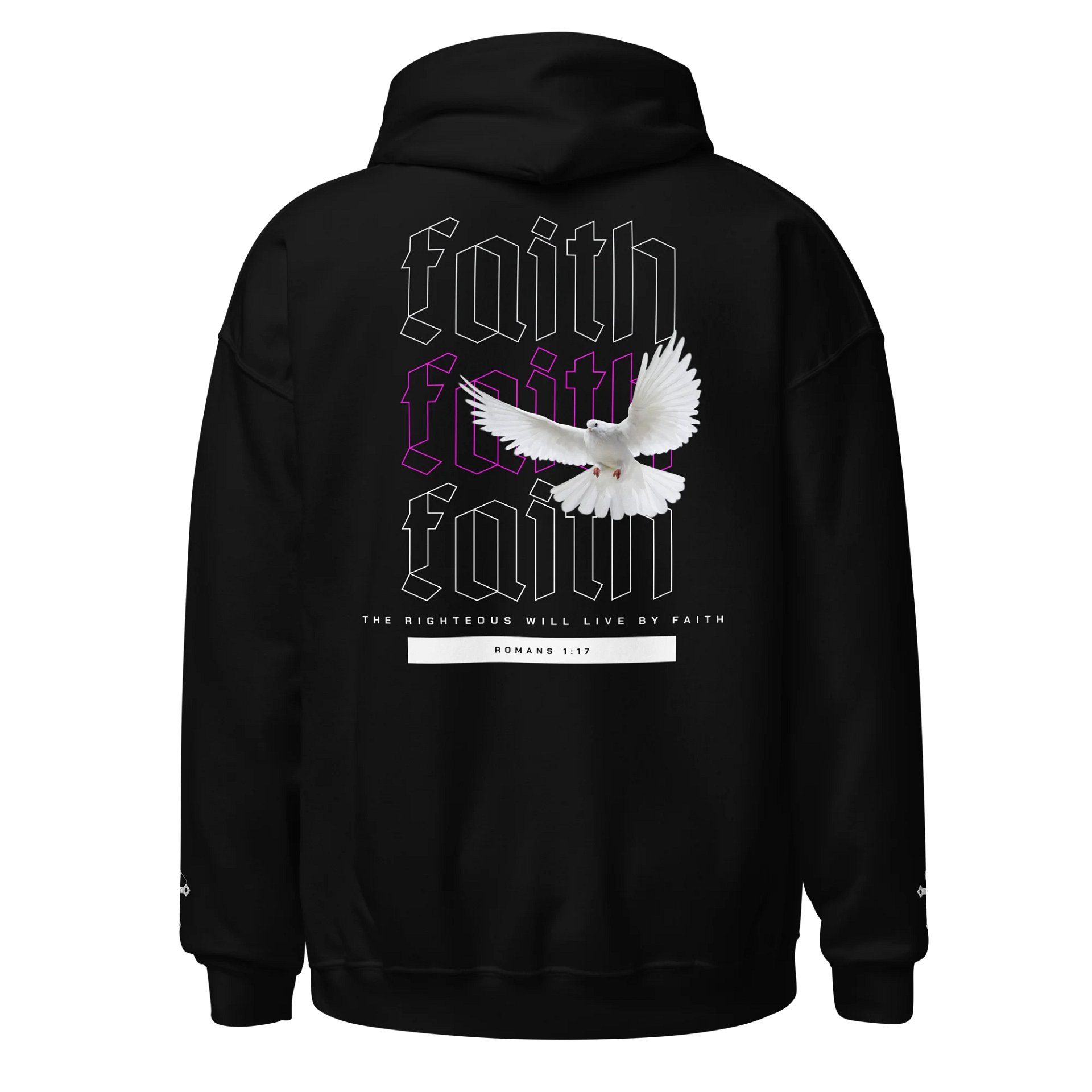 Romans 1:17 - Live By Faith Unisex Hoodie product image (1)