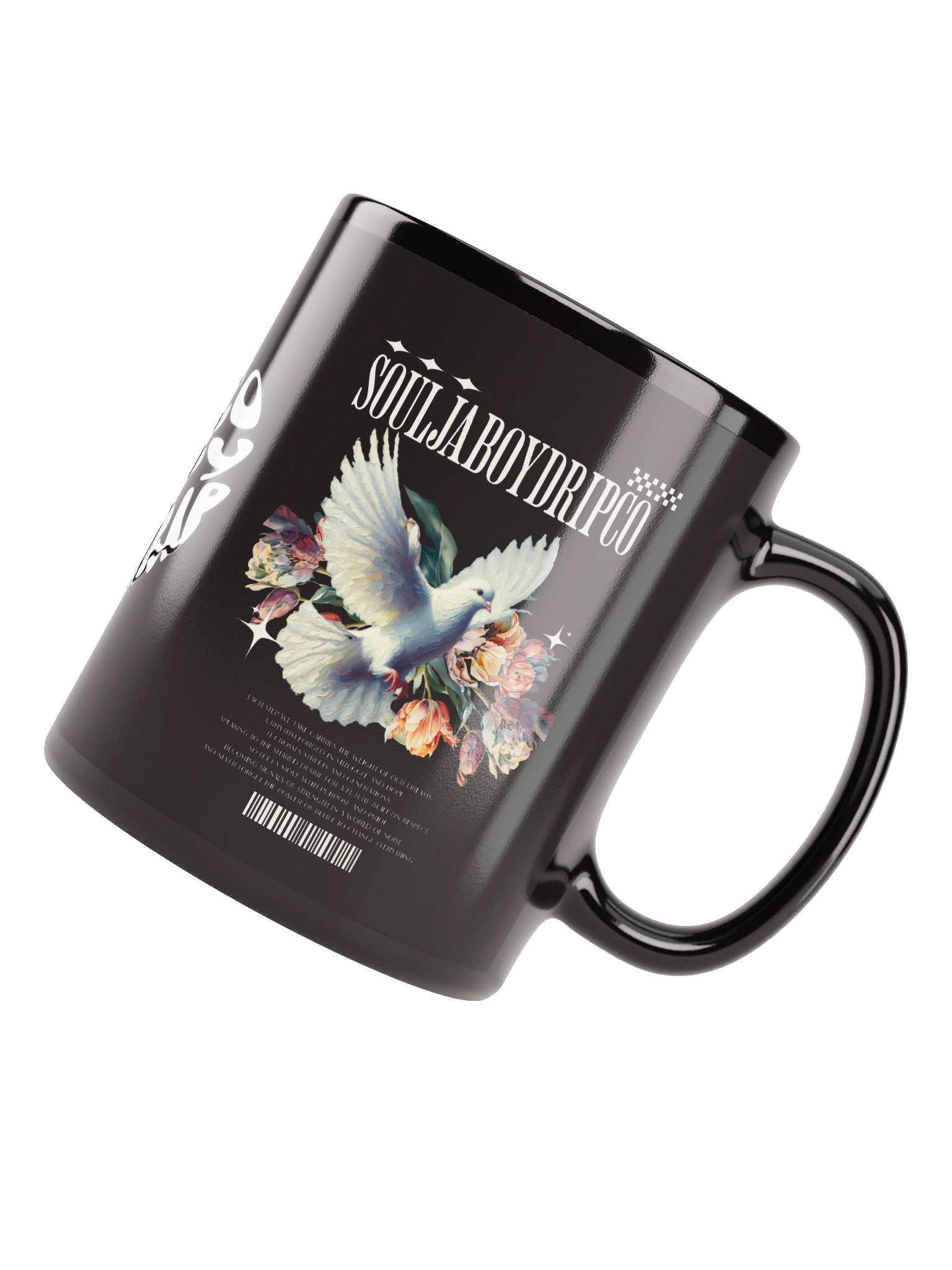 SOULJABOYDRIPCO Trap Birds Black Mug product image (4)