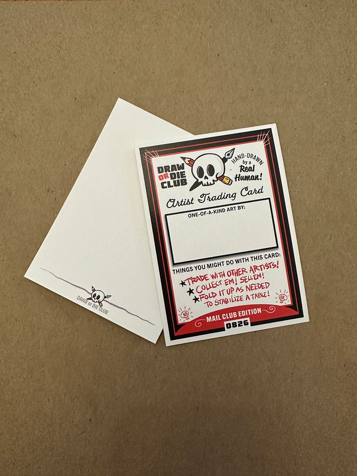 Artist Trading Cards — Mail Club Edition #0826 product image (4)
