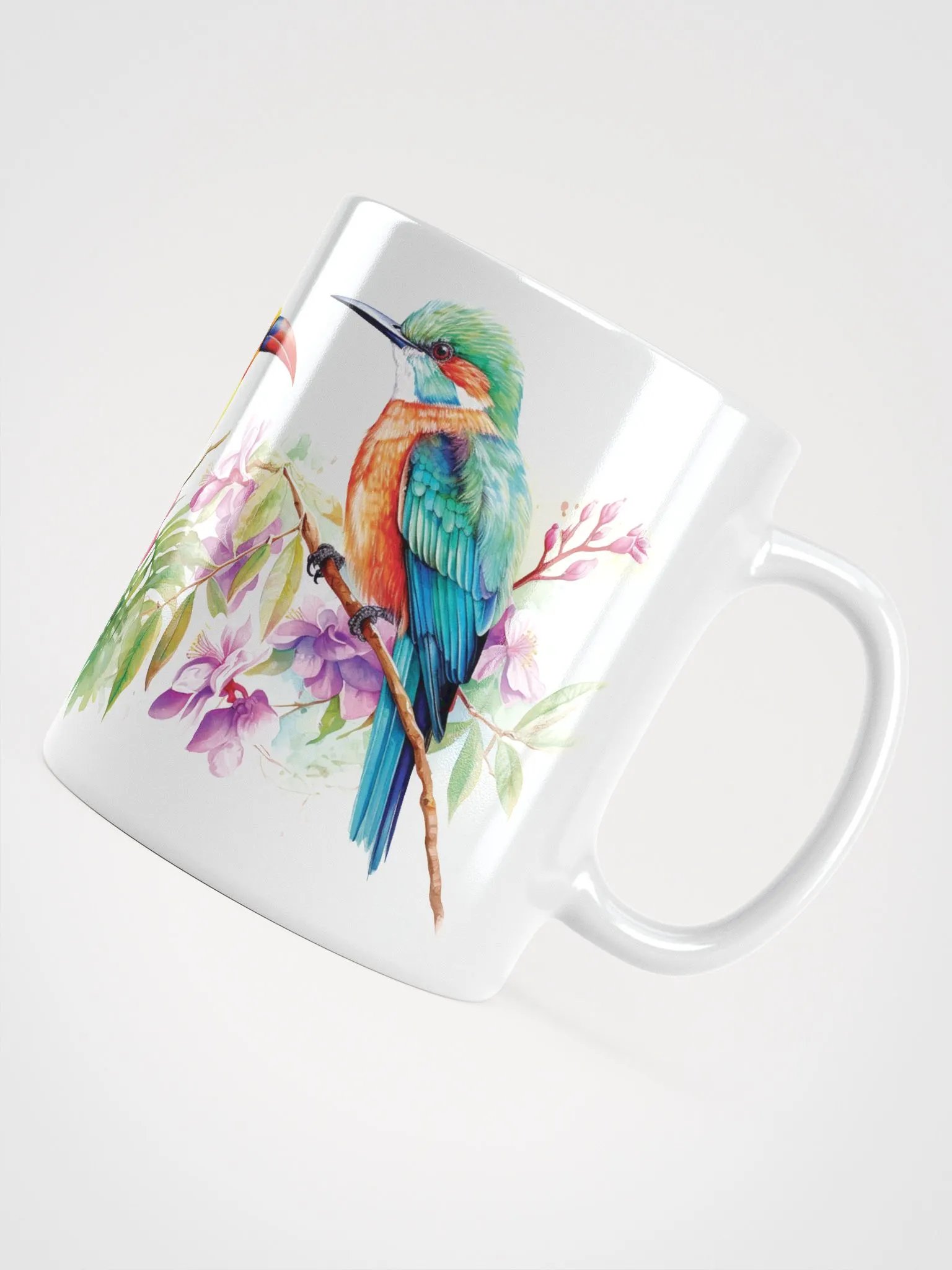 Vibrant Bird Paradise Mug product image (5)