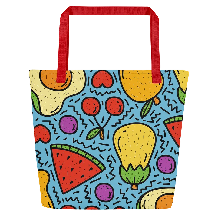 Fresh Fruit Pop Art Tote Bag product image (5)