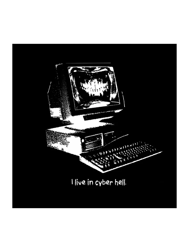 Cyber Hell Sticker product image (1)