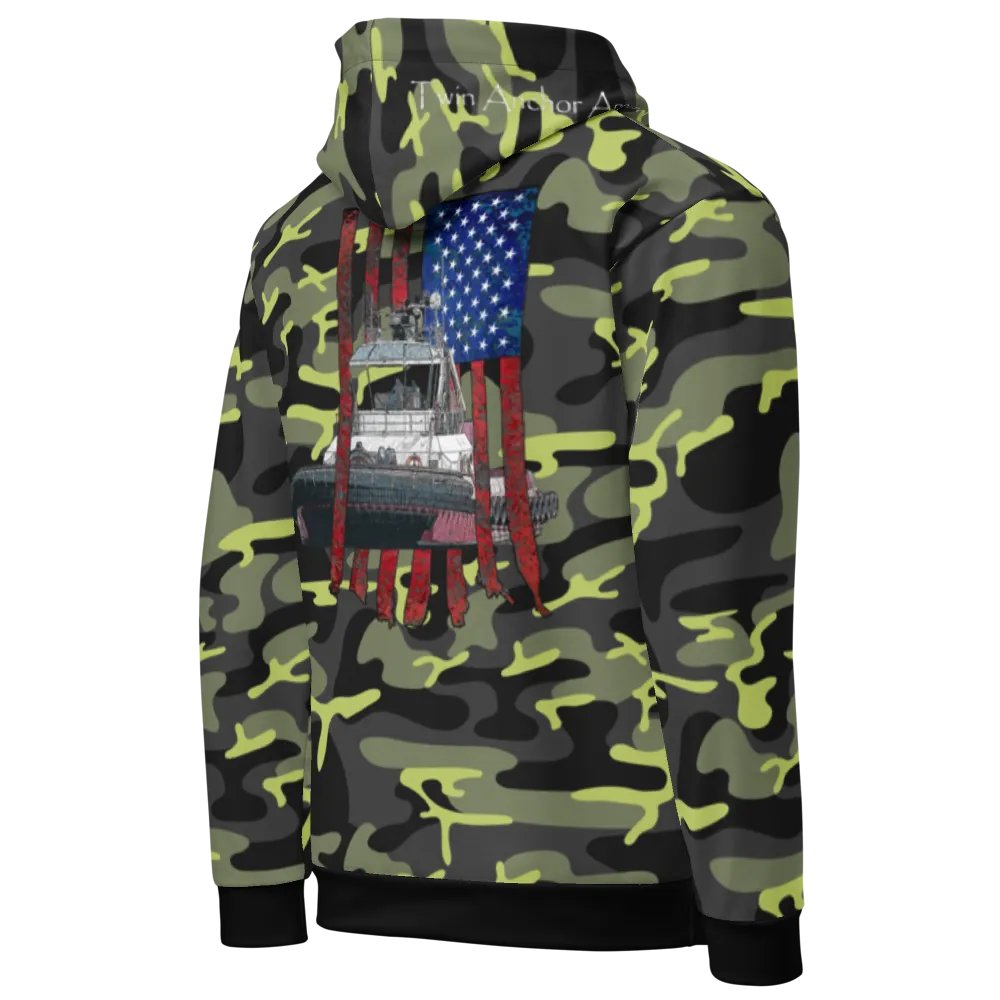 AF & Tug Athena (Green Camouflage) – Performance Marine Wear | Twin Anchor Apparel North Current Line product image (10)