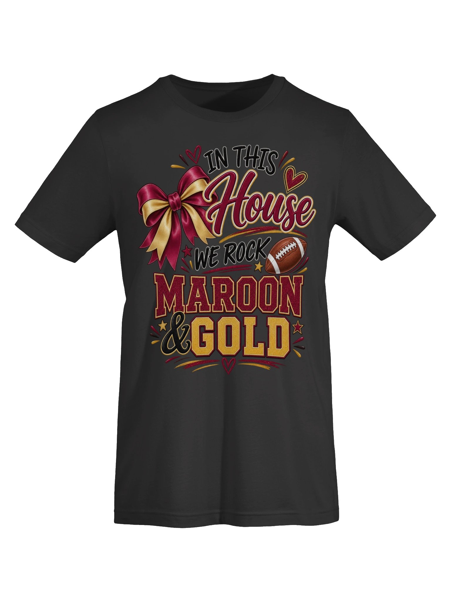 Rock Maroon & Gold Tee product image (131)