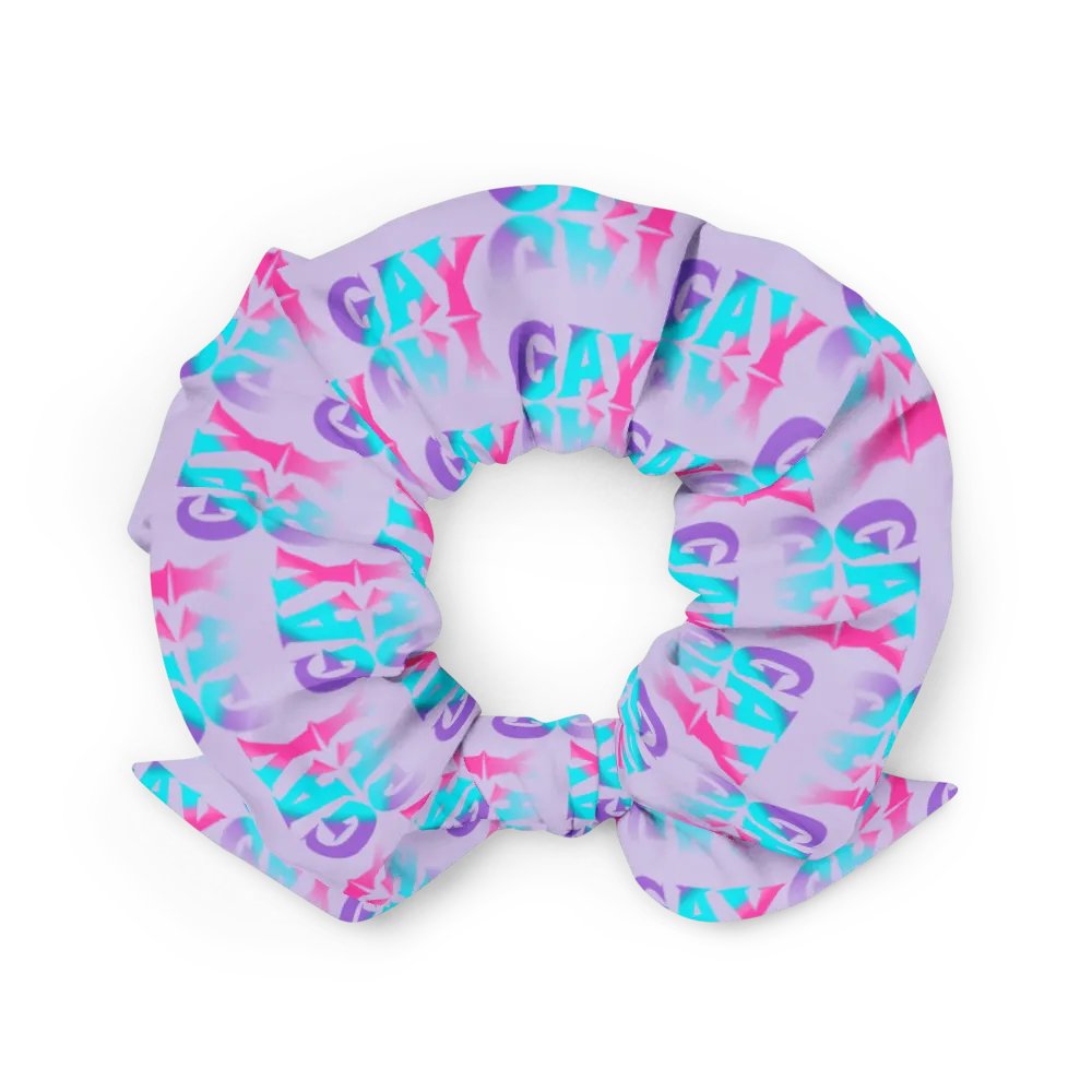 Gay Reflections Scrunchie with Bow product image (5)