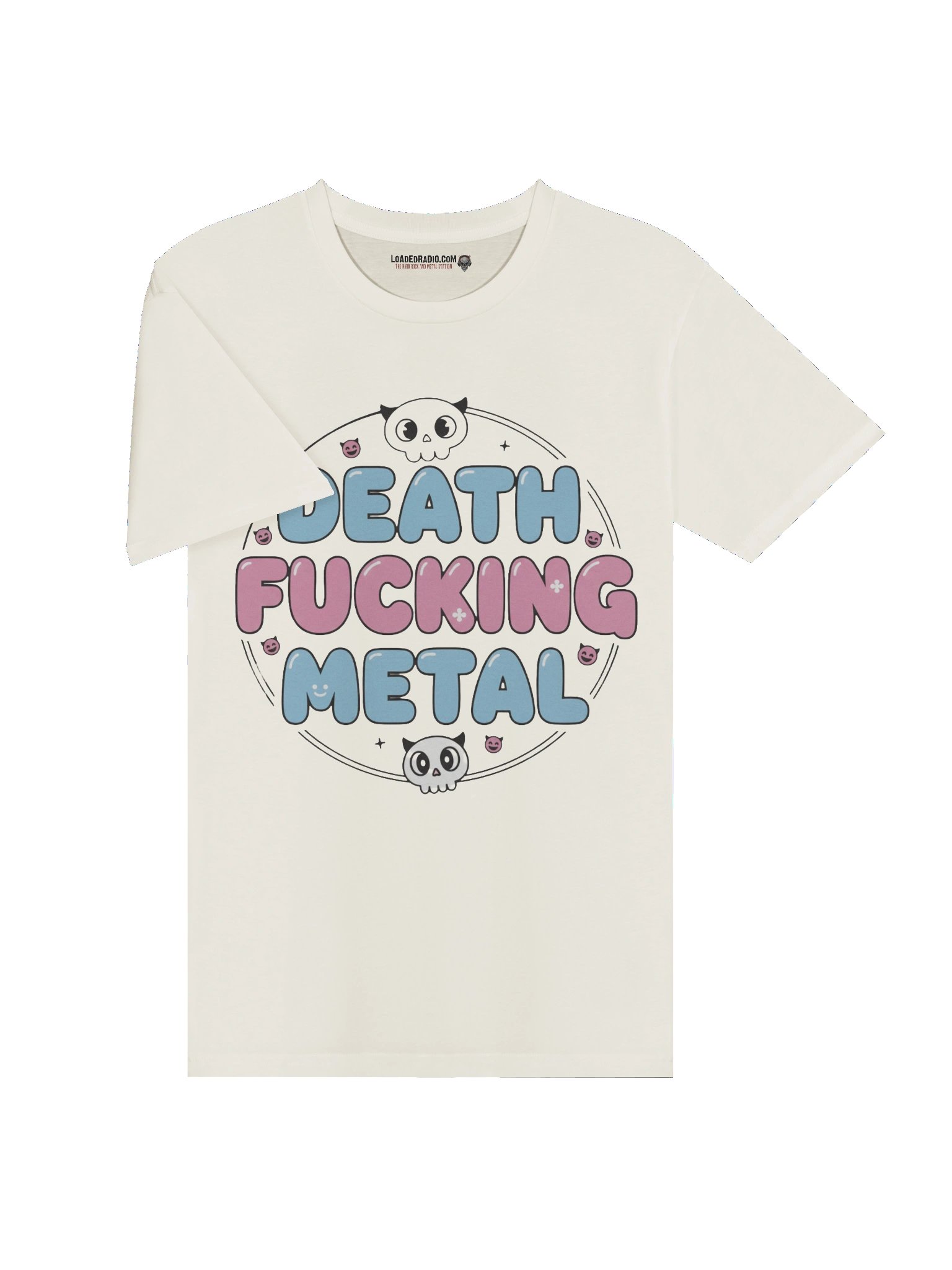 "DEATH FUCKING METAL" (Unisex T-Shirt) product image (3)