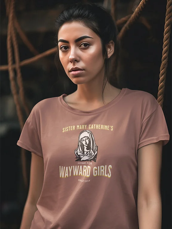 Sister Mary Catherine's Home for Wayward Girls Women's Relaxed Fit Tee product image (1)
