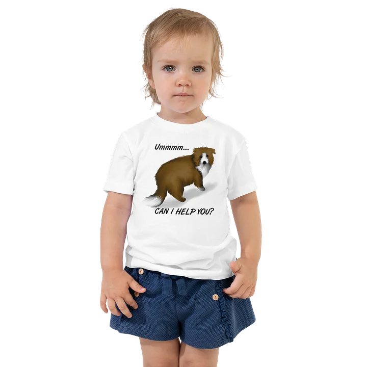 Dog "Ummm... Can I Help You?", Toddler T-Shirt - Bella+Canvas product image (2)