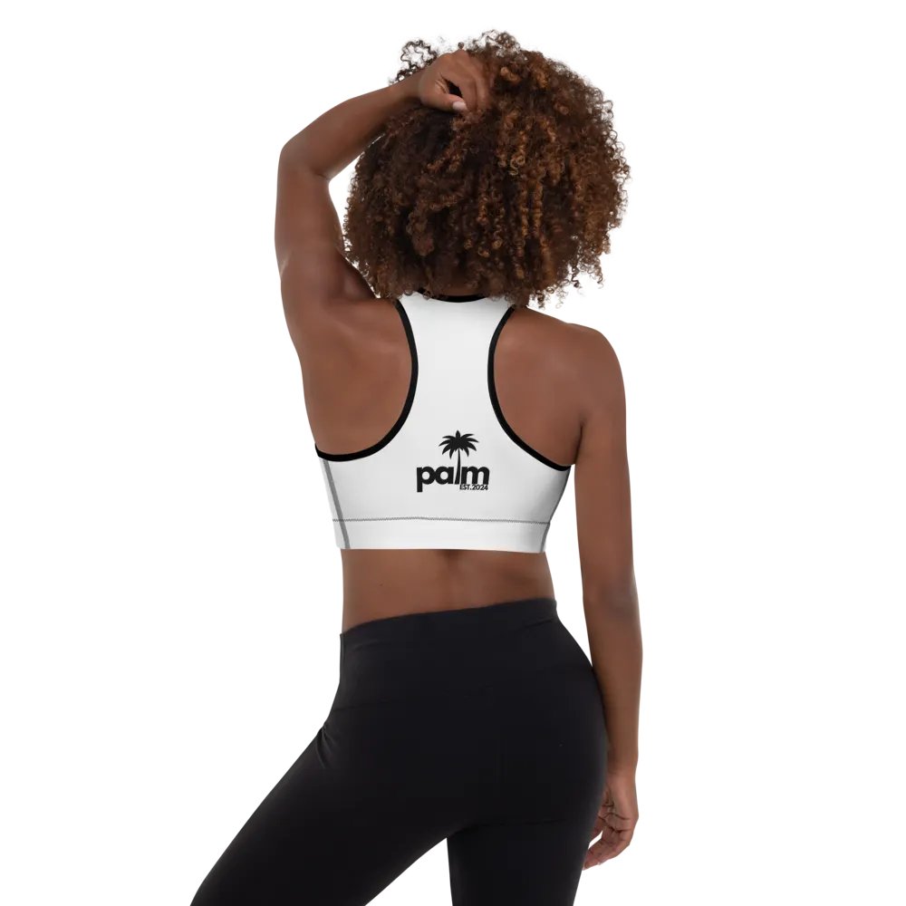 PALM PADDED SPORTS BRA product image (3)