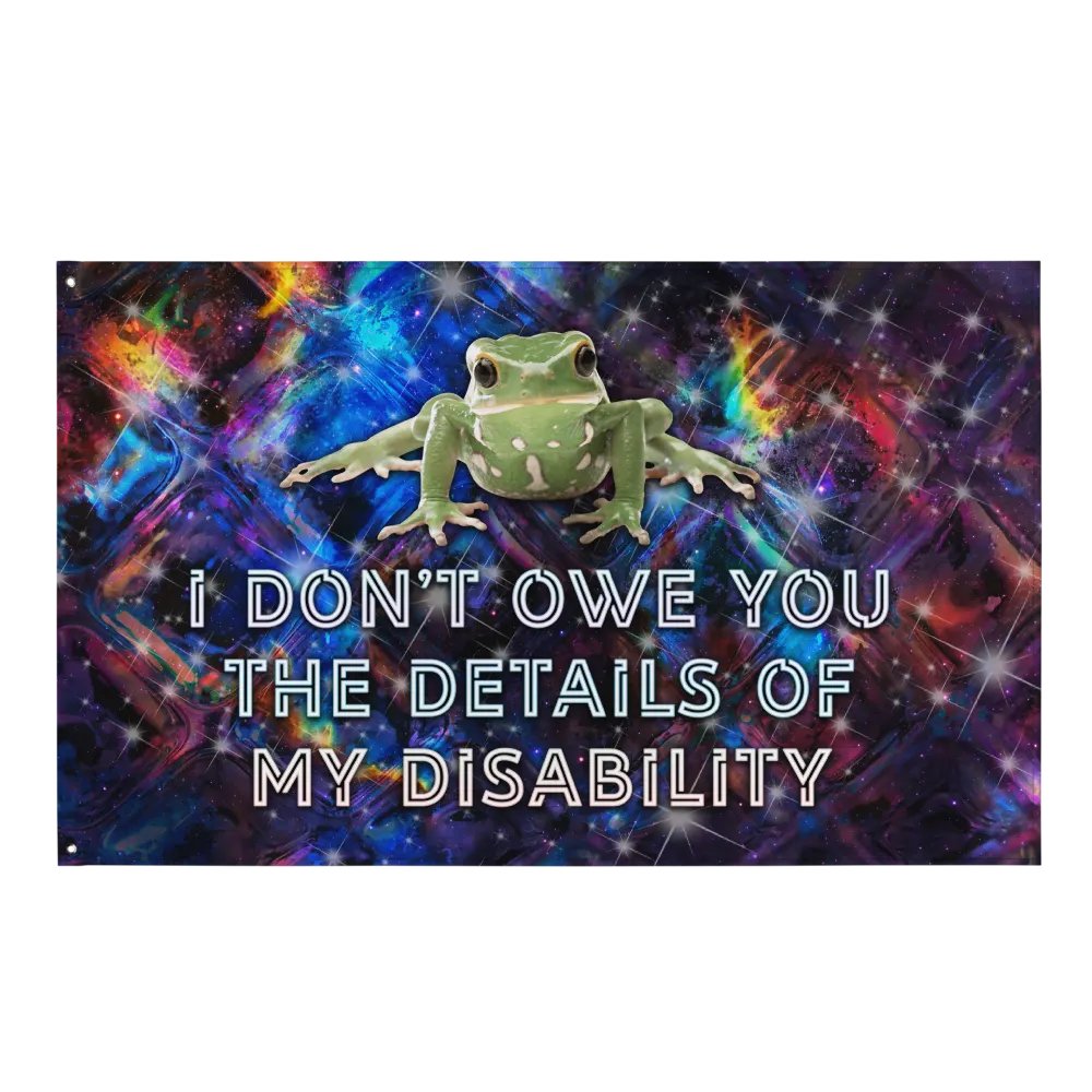I Don't Owe You Details Flag product image (1)
