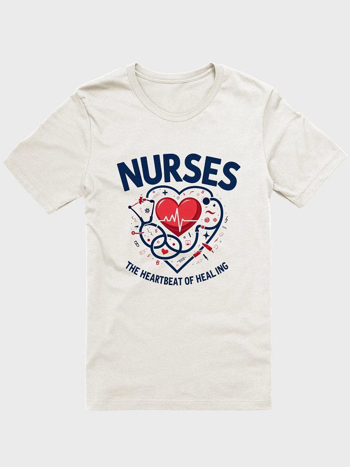 Heartbeat, Healing, stethoscope, nurses T-Shirt product image (7)