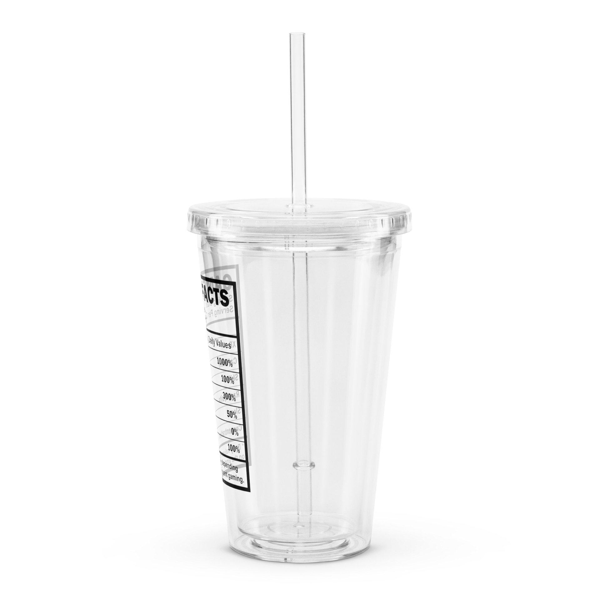 Gamer Facts 16 oz Plastic Tumbler product image (4)
