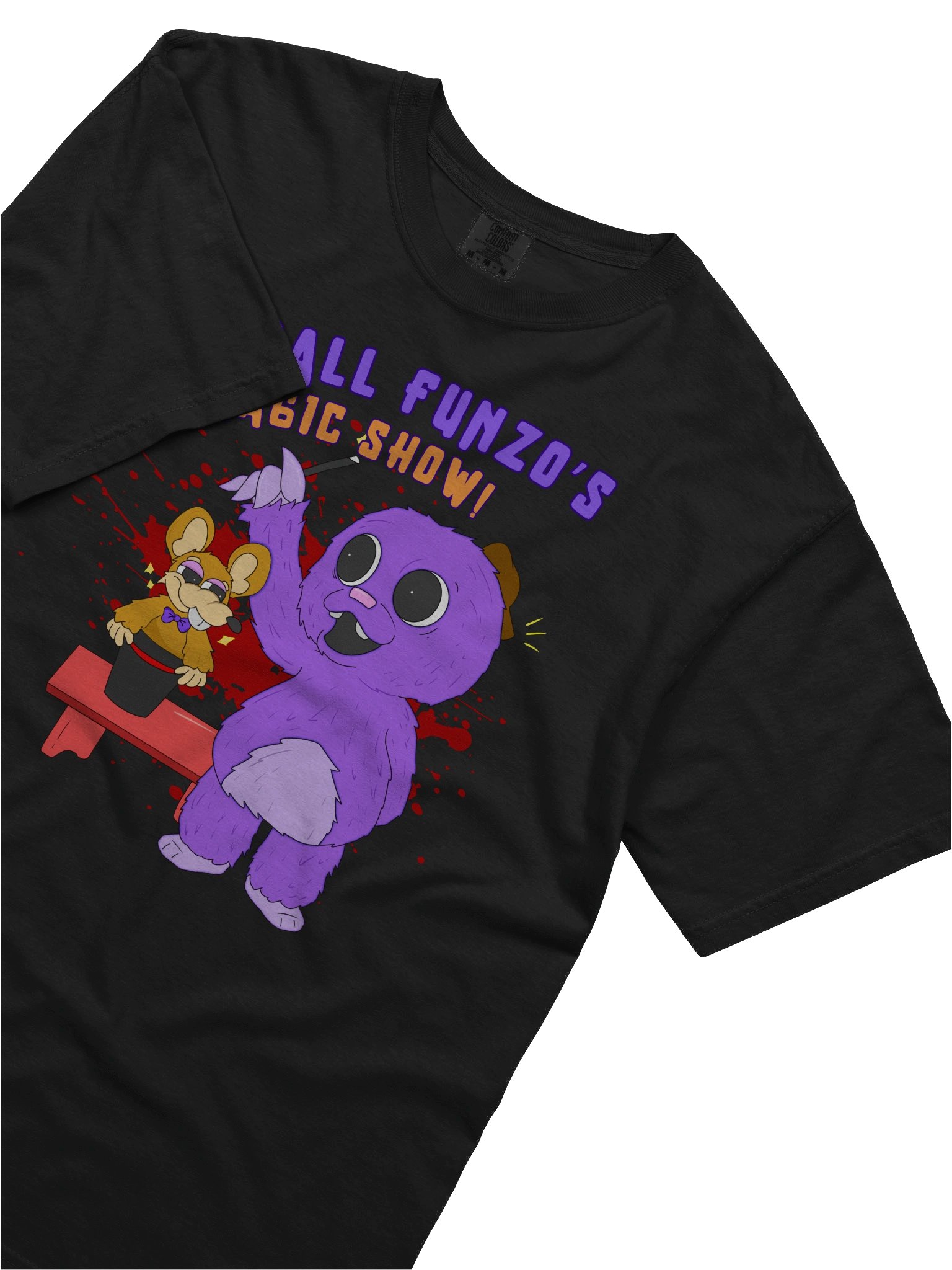 'Furball Funzo's Magic show' Tee product image (5)