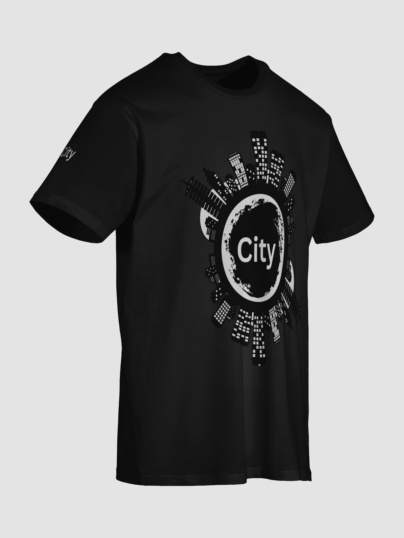 Cityscape Circle Unisex Tee product image (3)