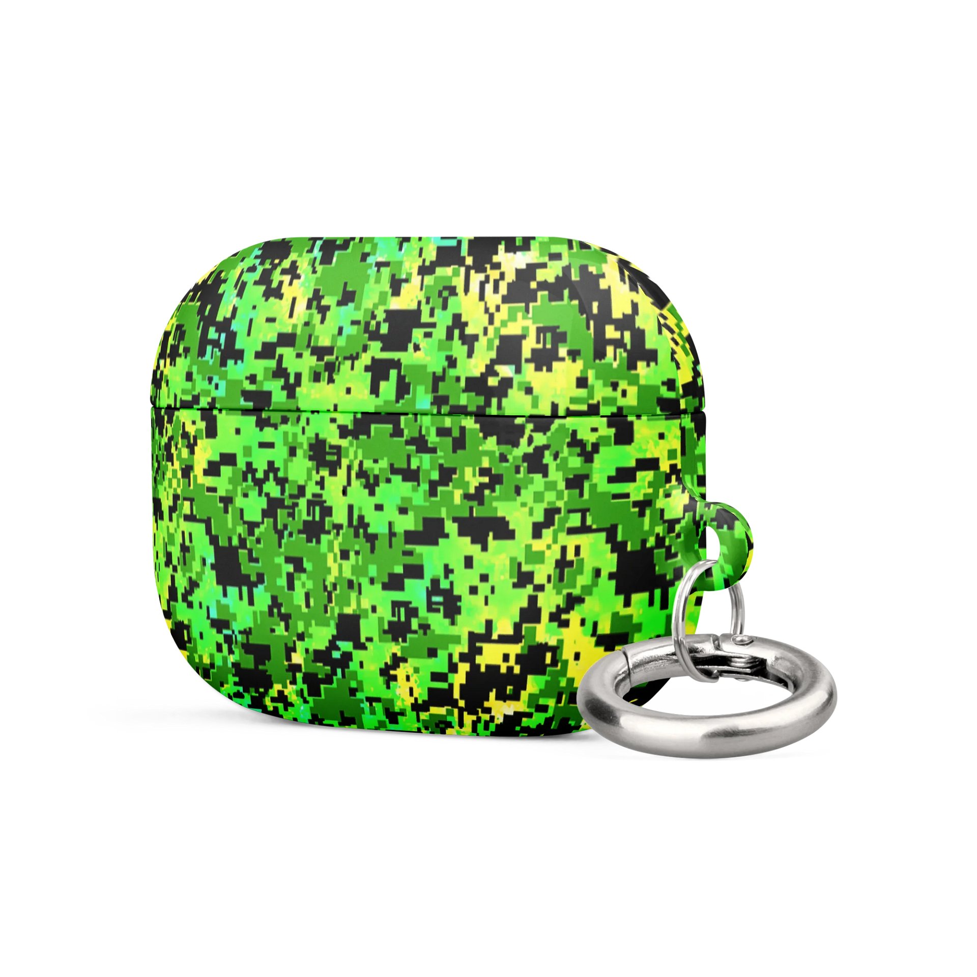 Pixelated Jungle All-Over Print AirPods® Case product image (9)