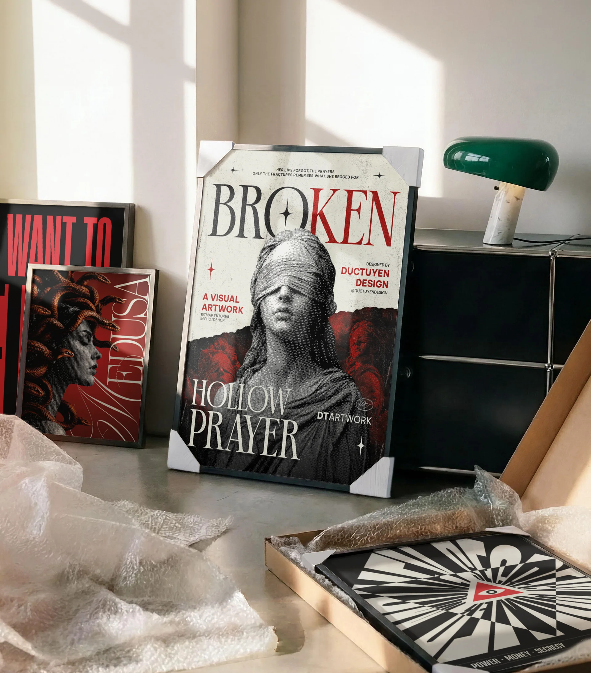 "BROKEN" Framed Poster product image (3)