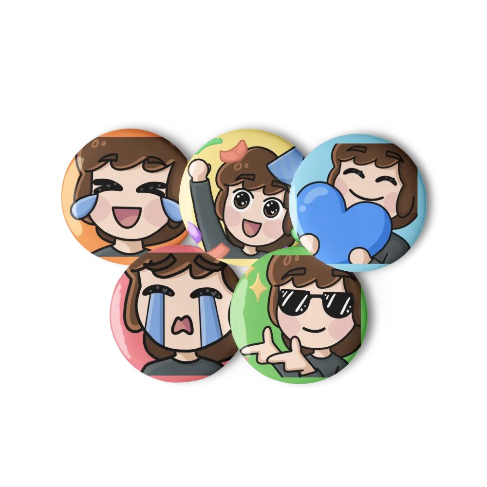 IRL Emoji Badges product image (2)